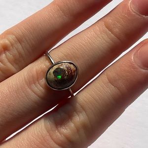 Natural Opal Ring